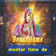 montar time de futebol site